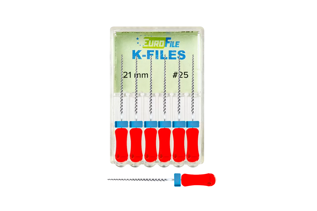 K-Files Еврофайл N25 L21 ручные (6 шт.)