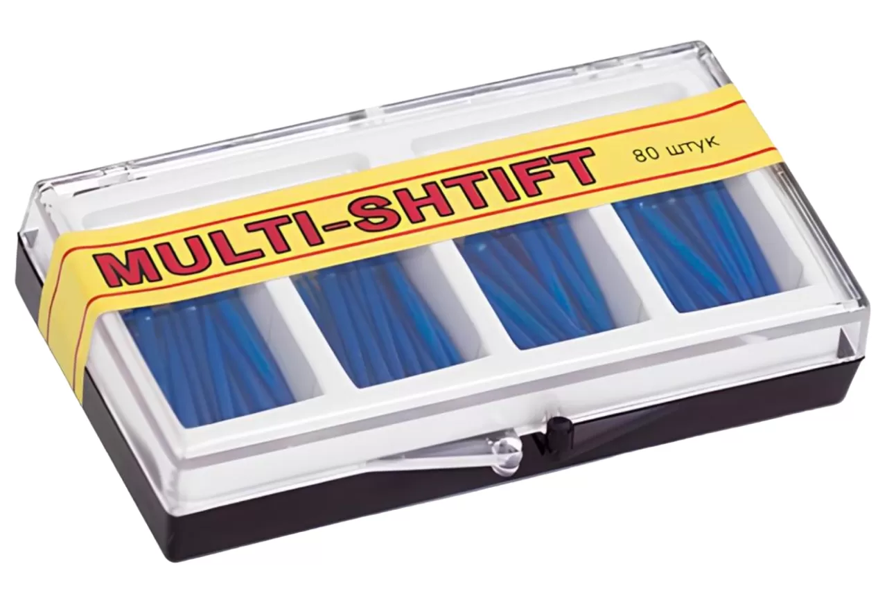 Беззольные штифты Multi-Shtift Синие (1.6 мм. x 80 шт.)