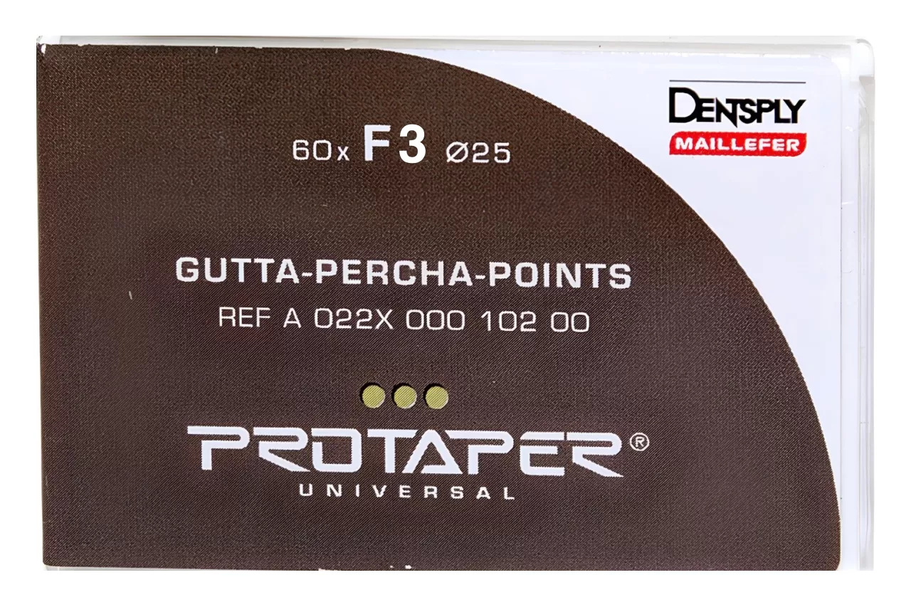 Гуттаперча ProTaper F3 (60 шт.)