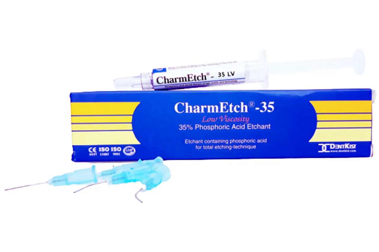 Протравка CharmEtch LV высокой вязкости (3 шпр. х 3 мл.)