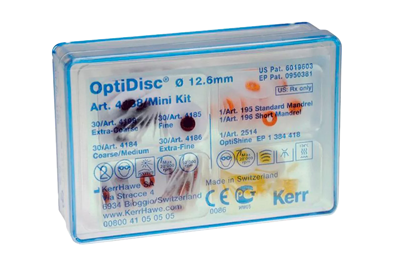 OptiDisc Mini Kit D12.6 (4 абр. x 30 шт.)