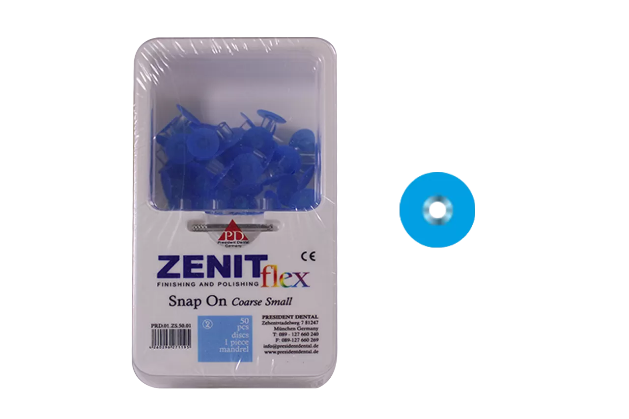 Zenit Flex Snap On ZS01 грубые D10мм (50 шт.)