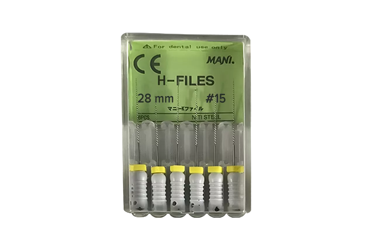 H-Files Mani N15 L28 ручные (6 шт.)