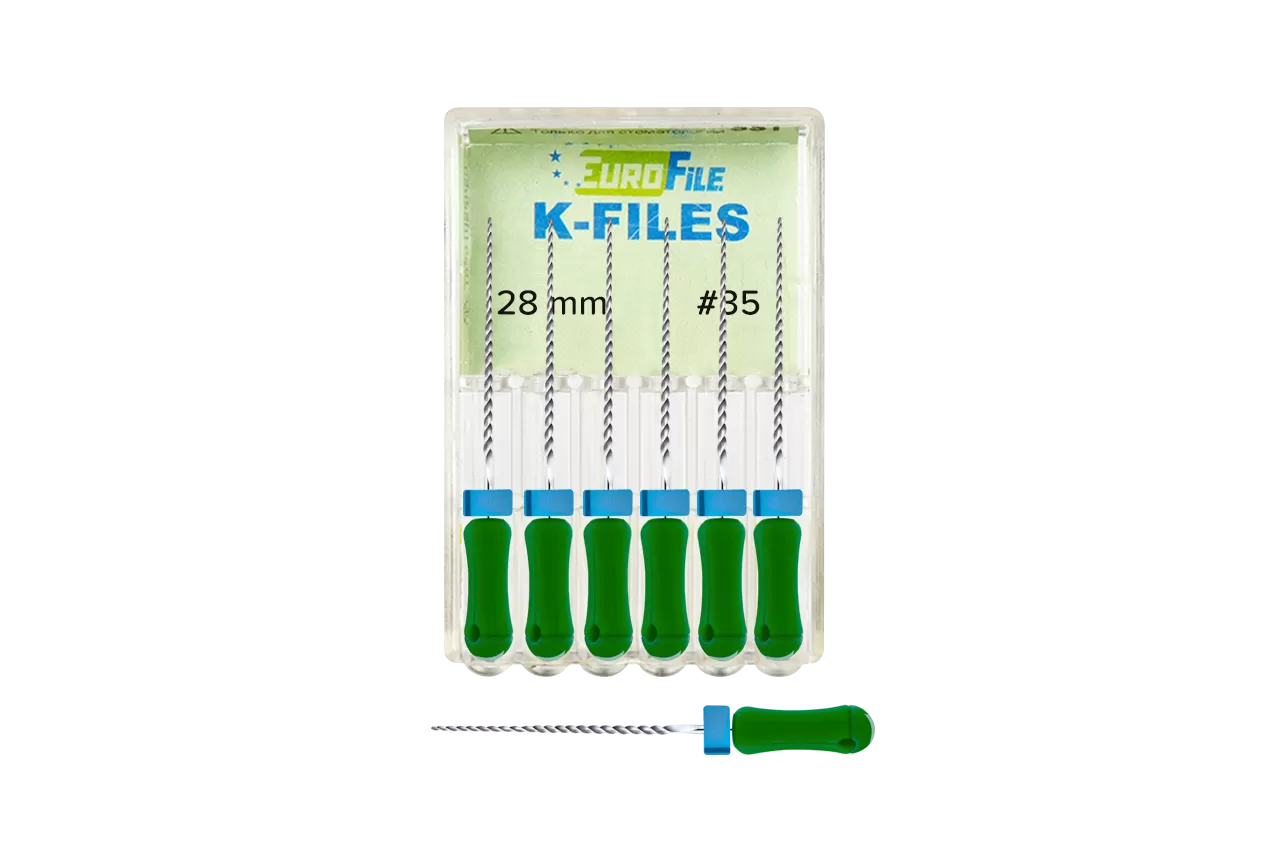 K-Files Еврофайл N35 L28 ручные (6 шт.)