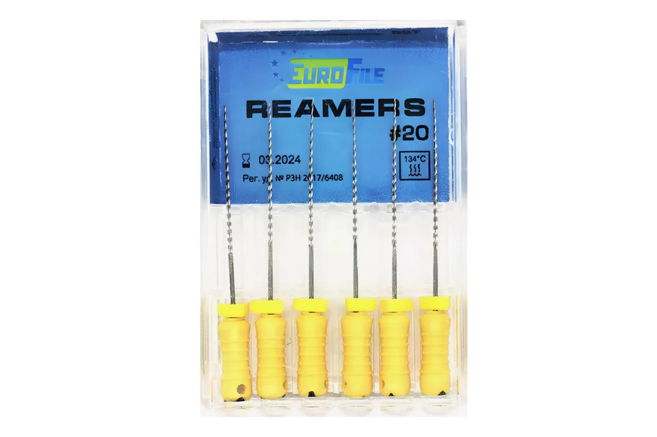 Reamers Eurofile N20 L21 ручной (6 шт.)