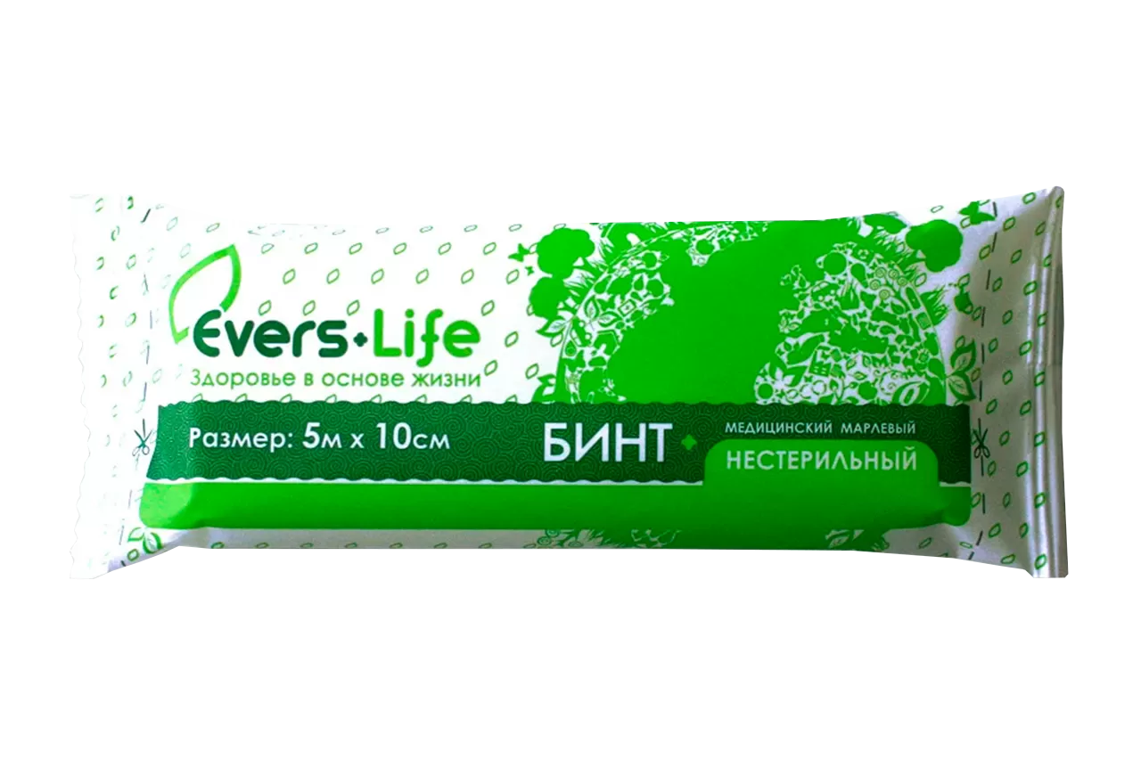 Бинт марлевый НЕстерильный Eftex, 7м x 14см (1 шт.)