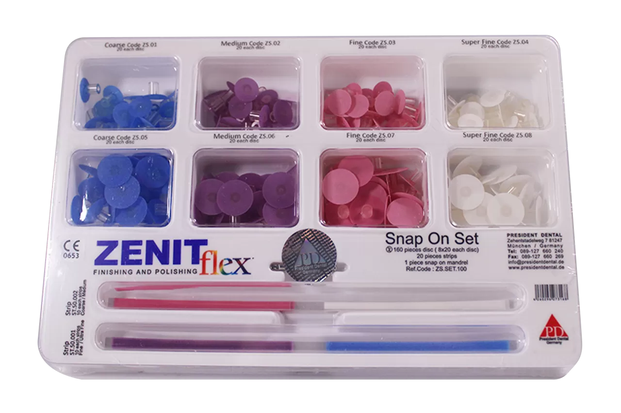 Набор Zenit Flex Snap On Set (160 шт.)