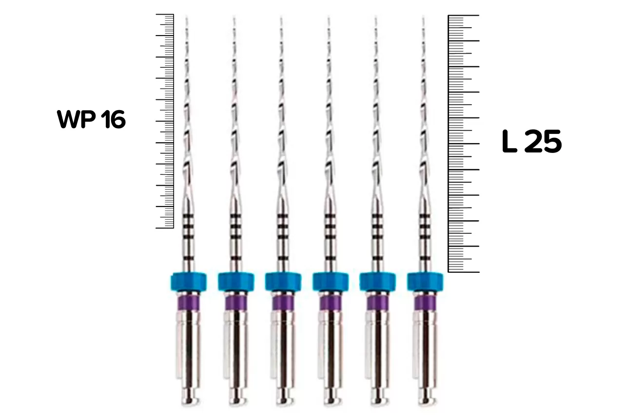 М2 Mtwo Тейпер N10 04 L25 WP 16 (6шт)