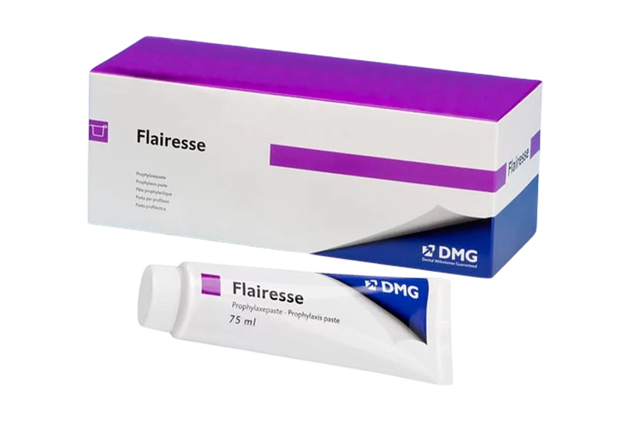 Профилакт. паста Flairesse, мелк. абразив, Мята (75 мл.), DMG