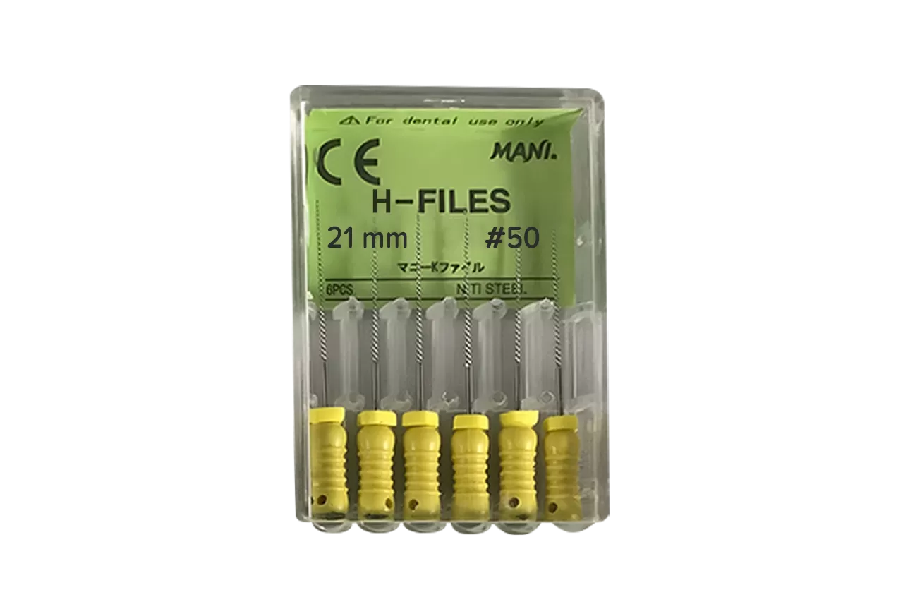 H-Files Mani N50 L21 ручные (6 шт.)