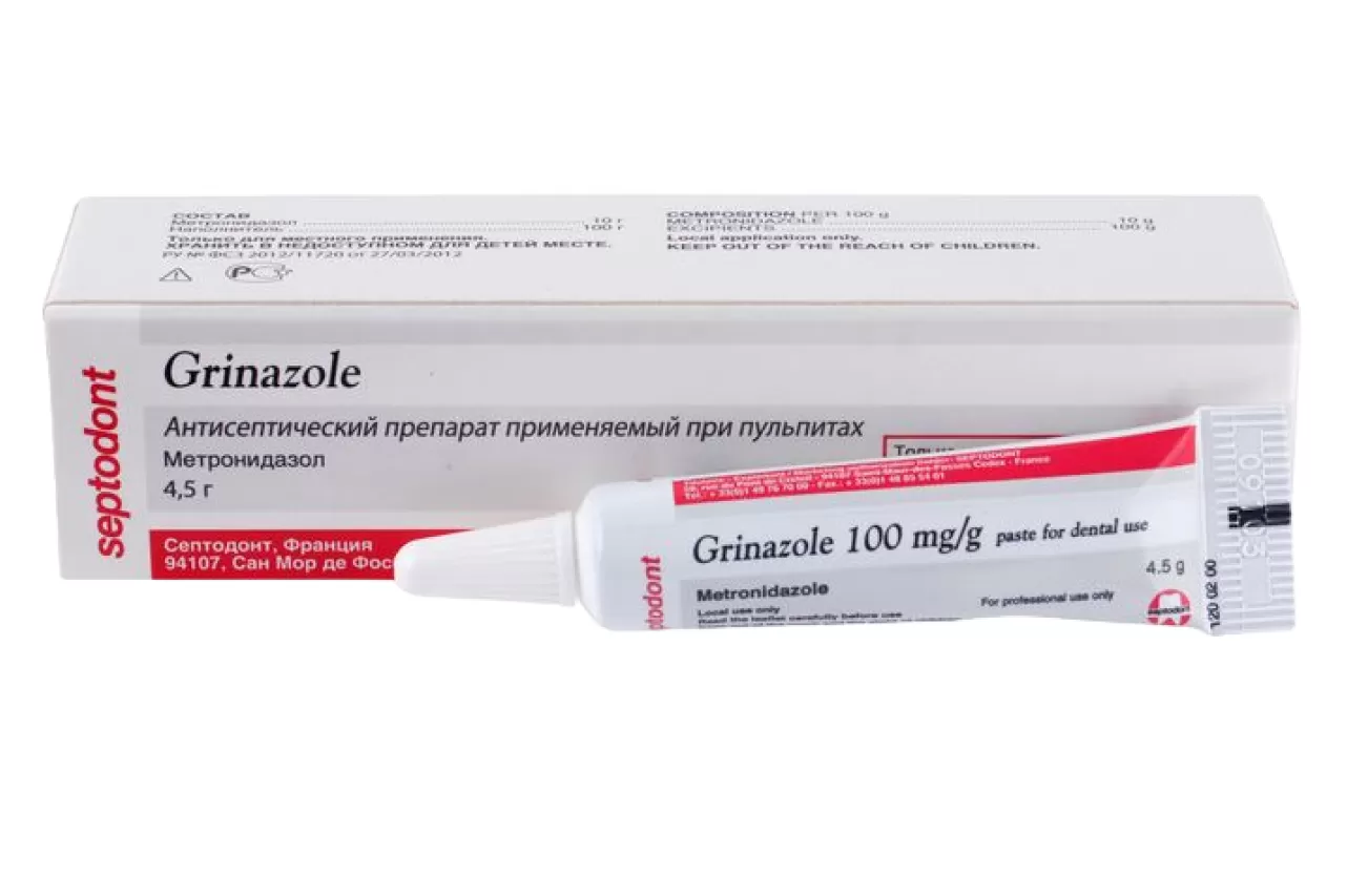 Паста Grinazole (4,5 г.)