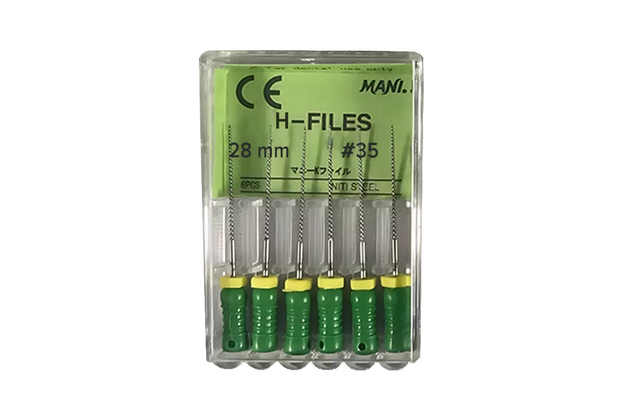 H-Files Mani N35 L28 ручные (6 шт.)
