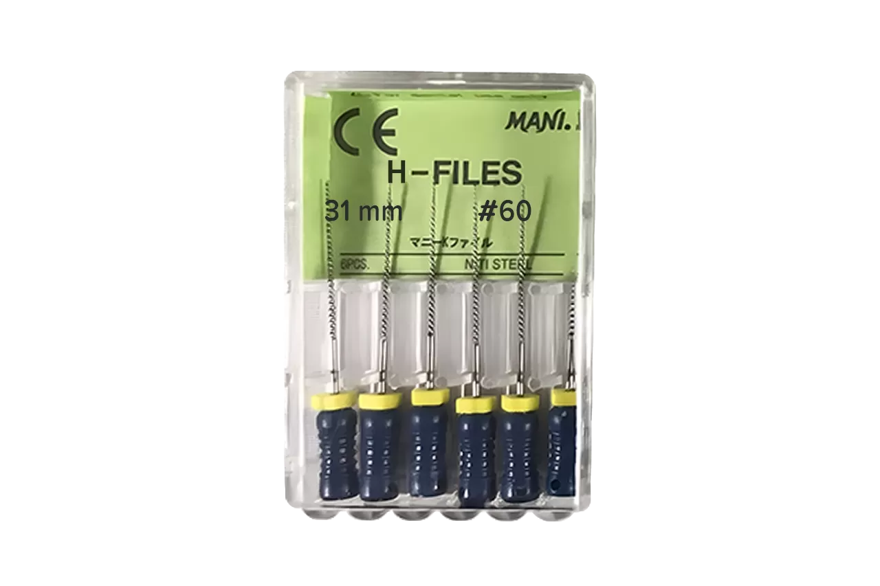 H-Files Mani N60 L31 ручные (6 шт.)