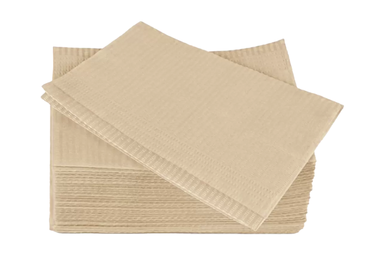 Medicom Dry-back Dental Bibs пыльная роза (500 шт.)