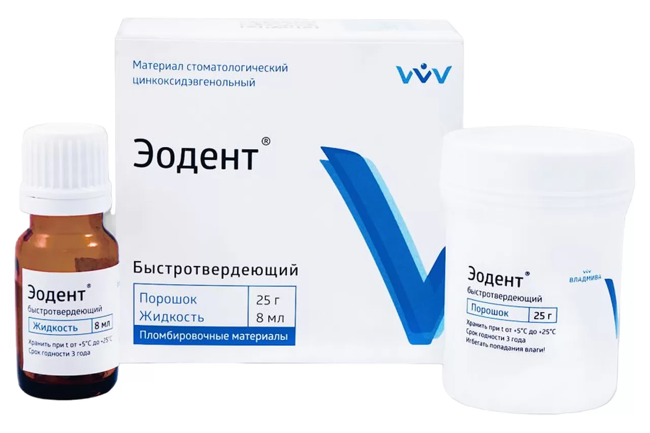 Эодент Rapid (пор. 25 гр. + жид. 8 мл.)