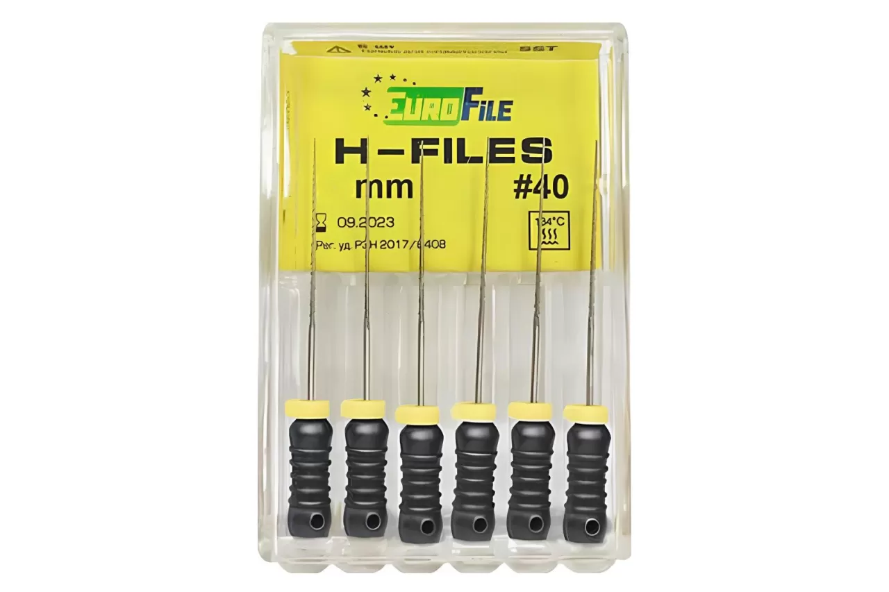H-Files Еврофайл N40 L28 ручные (6 шт.)