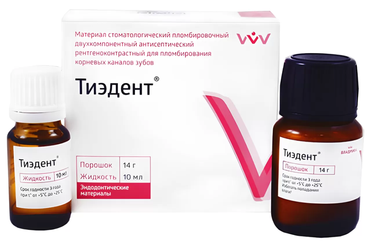 Тиэдент (порошок 14 гр. + жидкость 10 мл.)