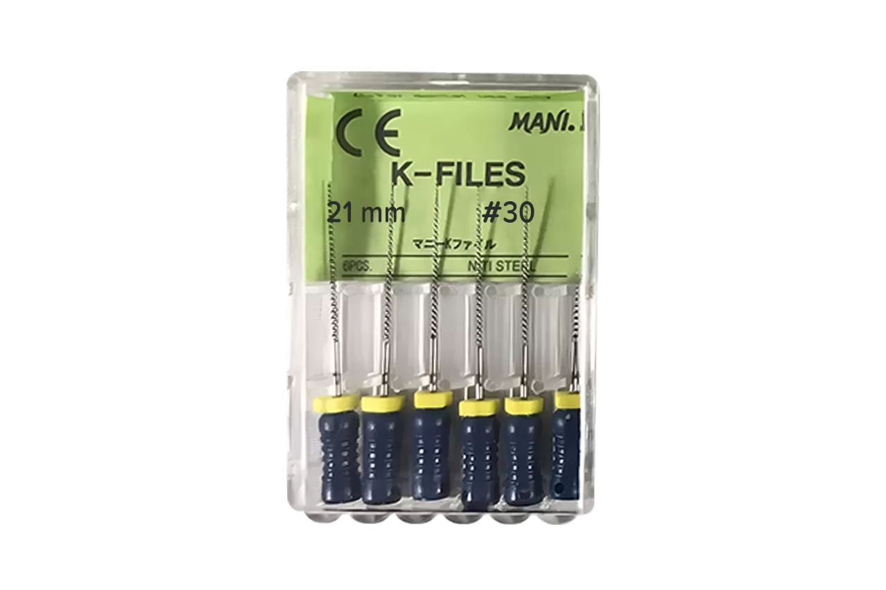 K-Files Mani N30 L21 ручные (6 шт.)