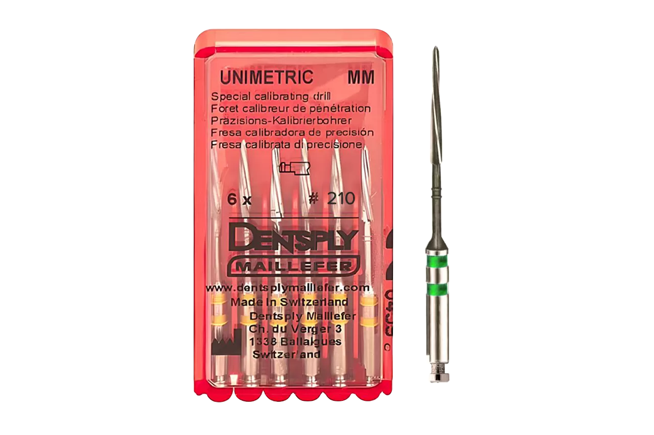 Unimetric 210, 2 зелёные полосы (6 шт.)