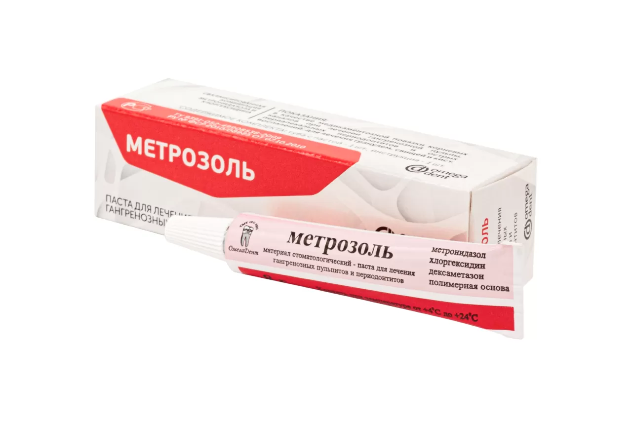 Паста Метрозоль, Омега-Дент (8 г.)