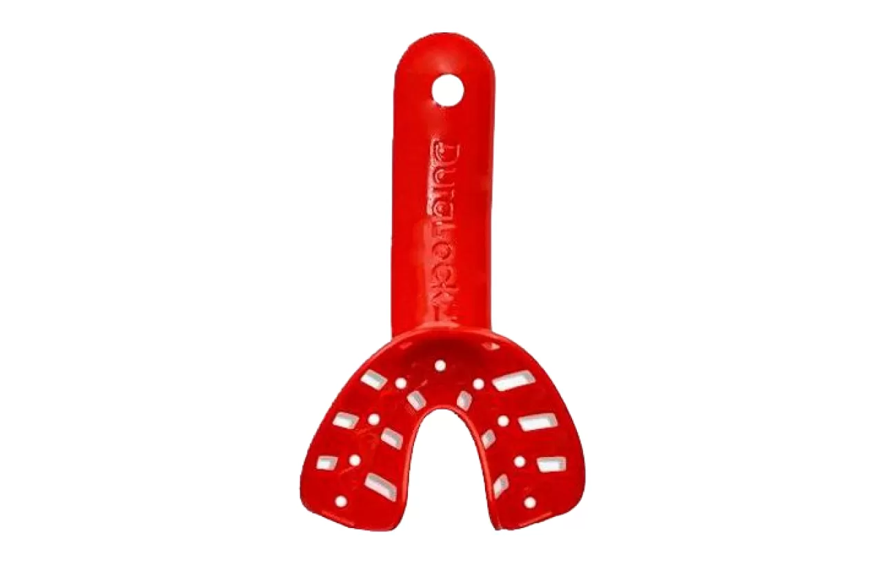 Ложка НЧ №1 оттискная детская DuraLock 1шт. (красная)