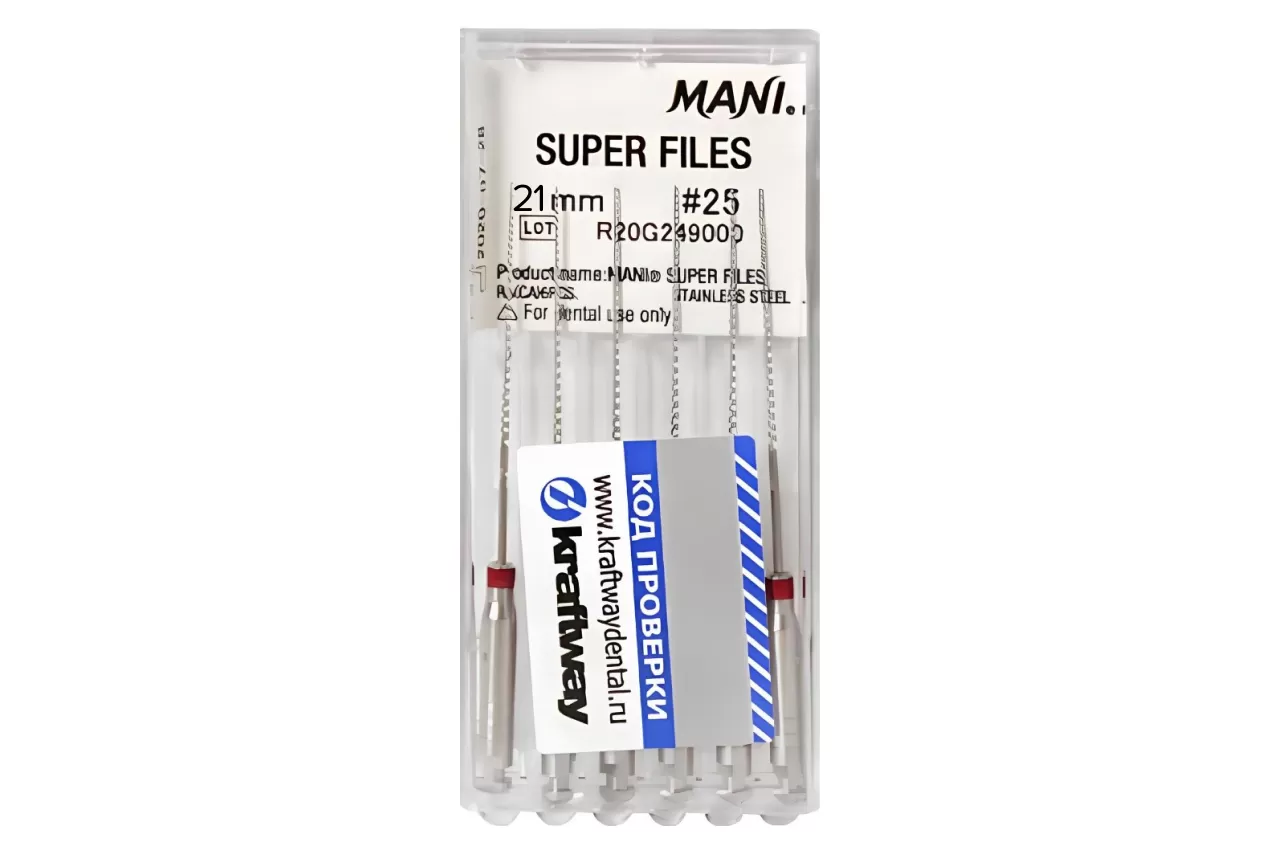 Super Files Mani N25 L21 машинный (6 шт.)
