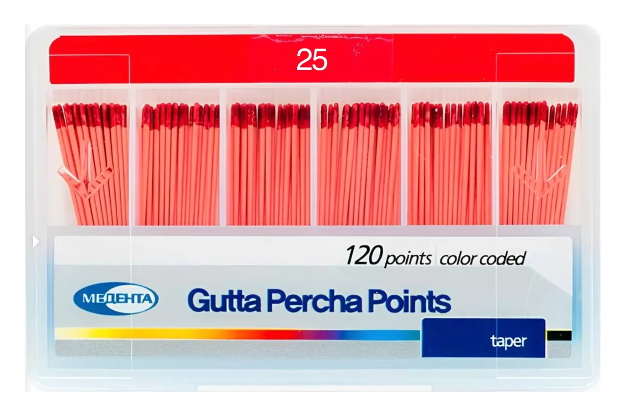 Гуттаперча Meta Biomed N25 .04 (60 шт.)