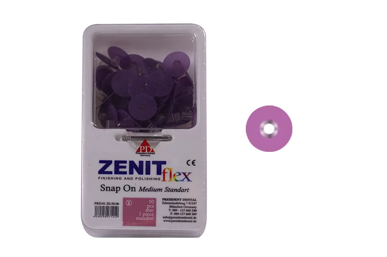 Zenit Flex Snap On ZS02 средние D10мм (50 шт.)