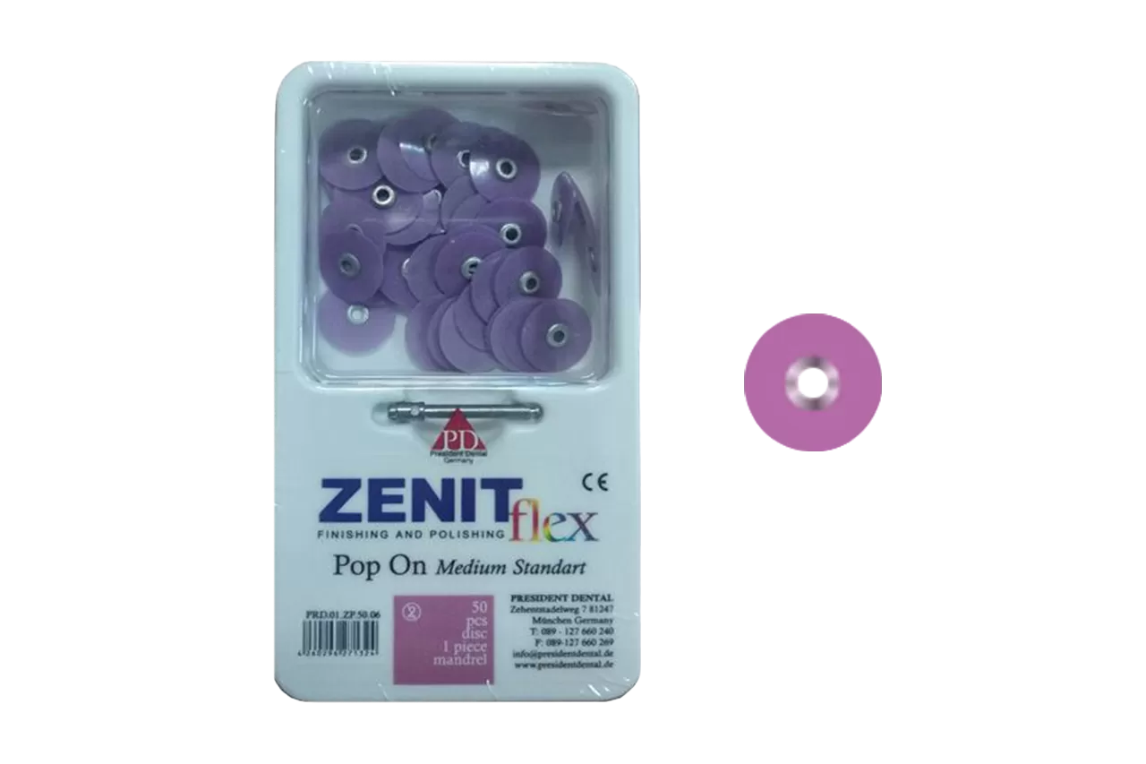 Zenit Flex Pop On ZP02 средние D10мм (50 шт.)