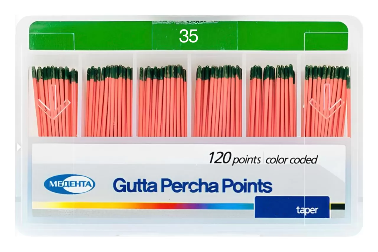 Гуттаперча Meta Biomed N35 .04 (60 шт.)