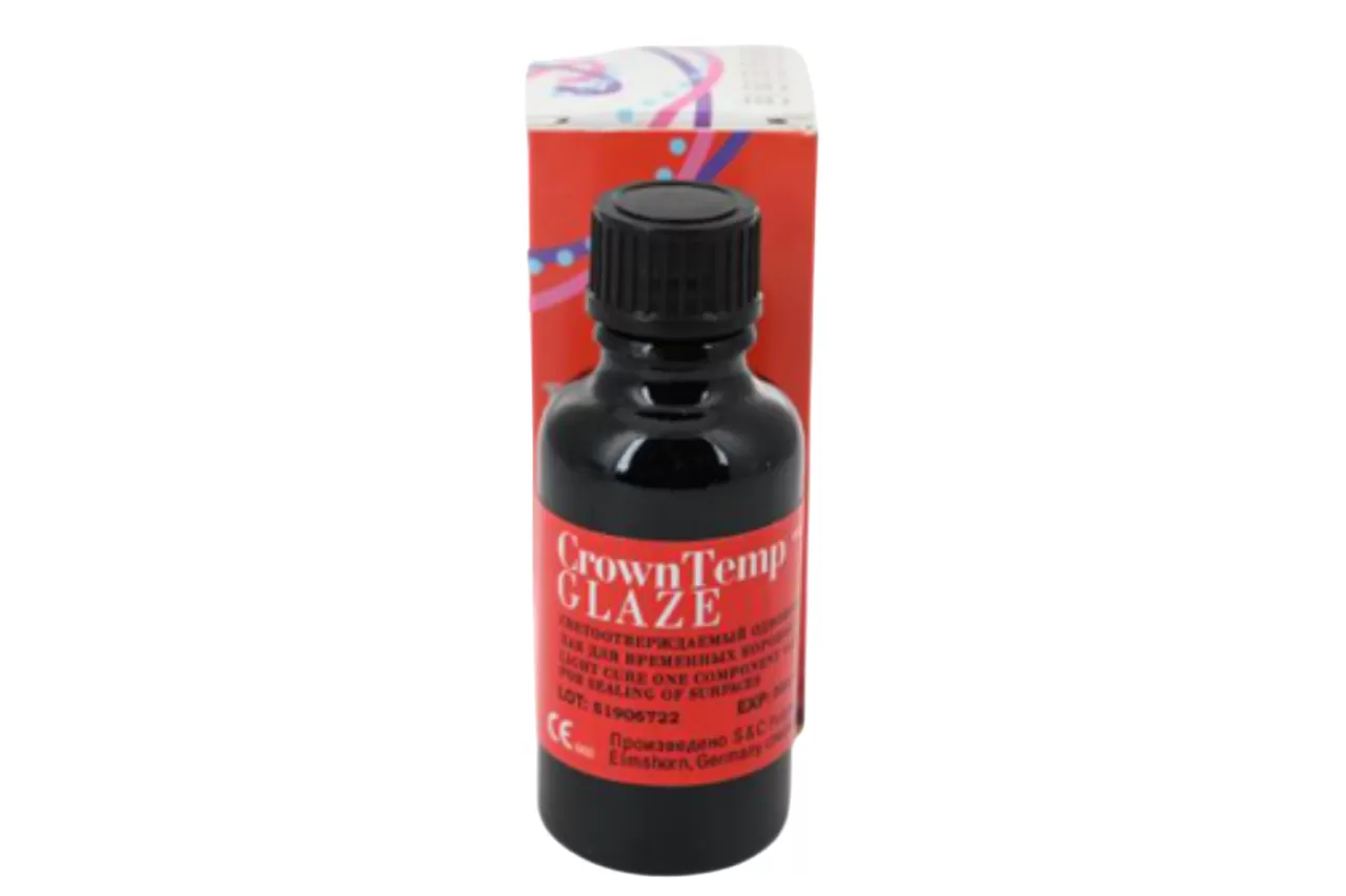 CrownTemp Glaze лак светоотверждаемый (30мл) 