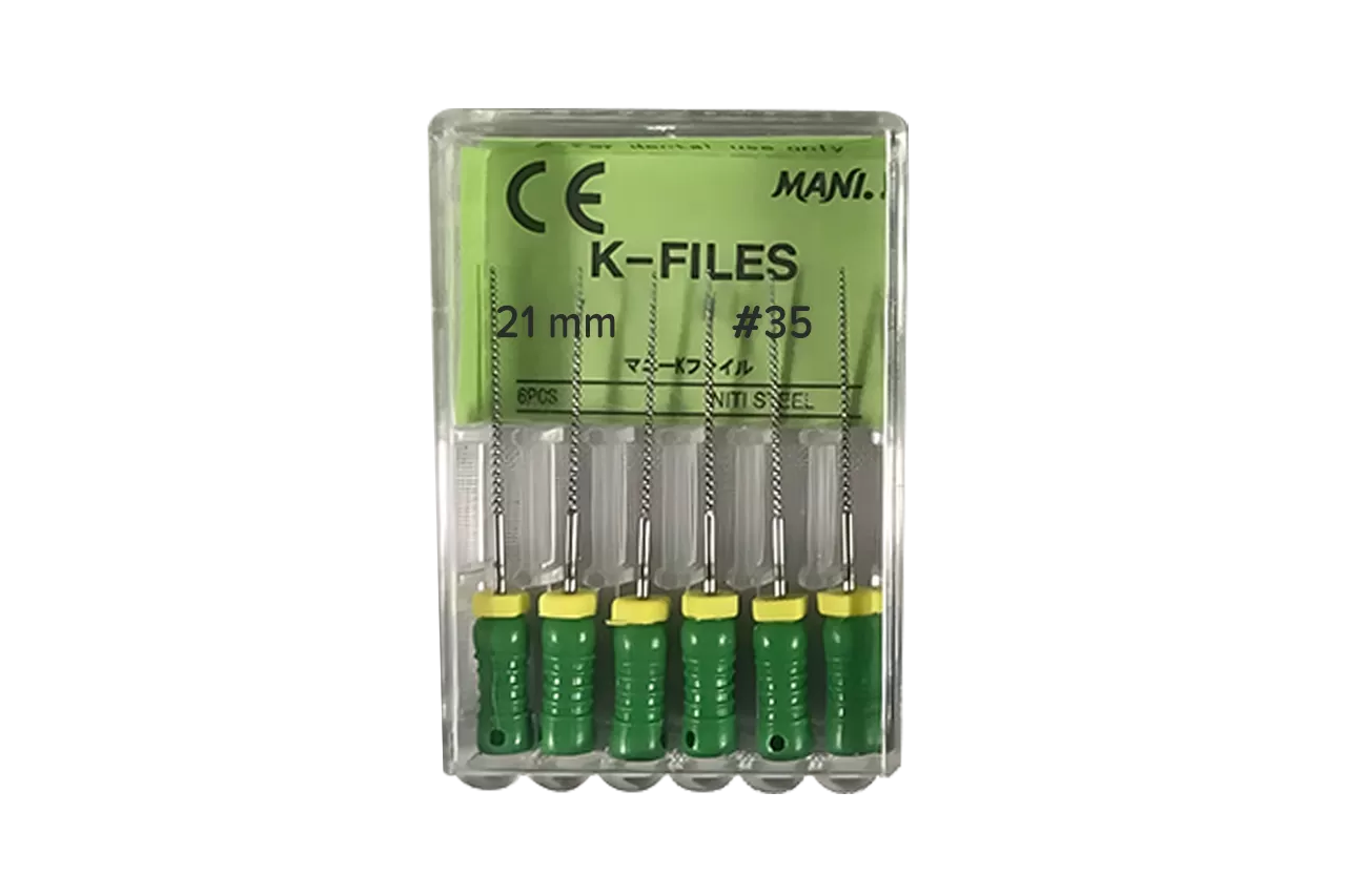 K-Files Mani N35 L21 ручные (6 шт.)