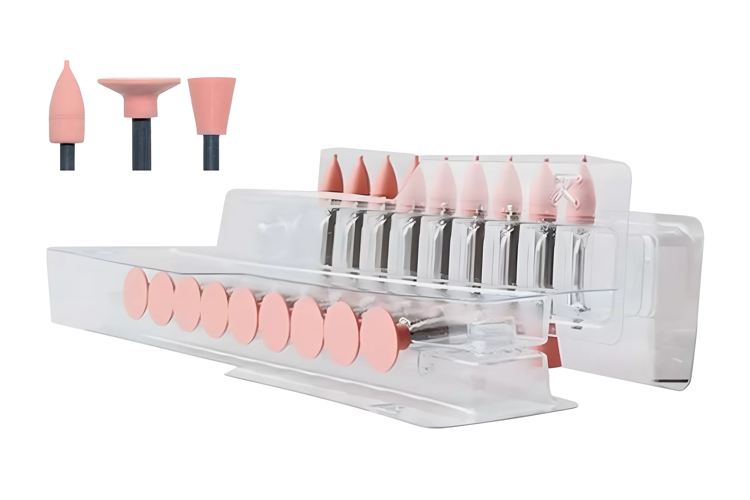 Ensmart Pin ассорти мелкие пласт.ножка (30 шт.)