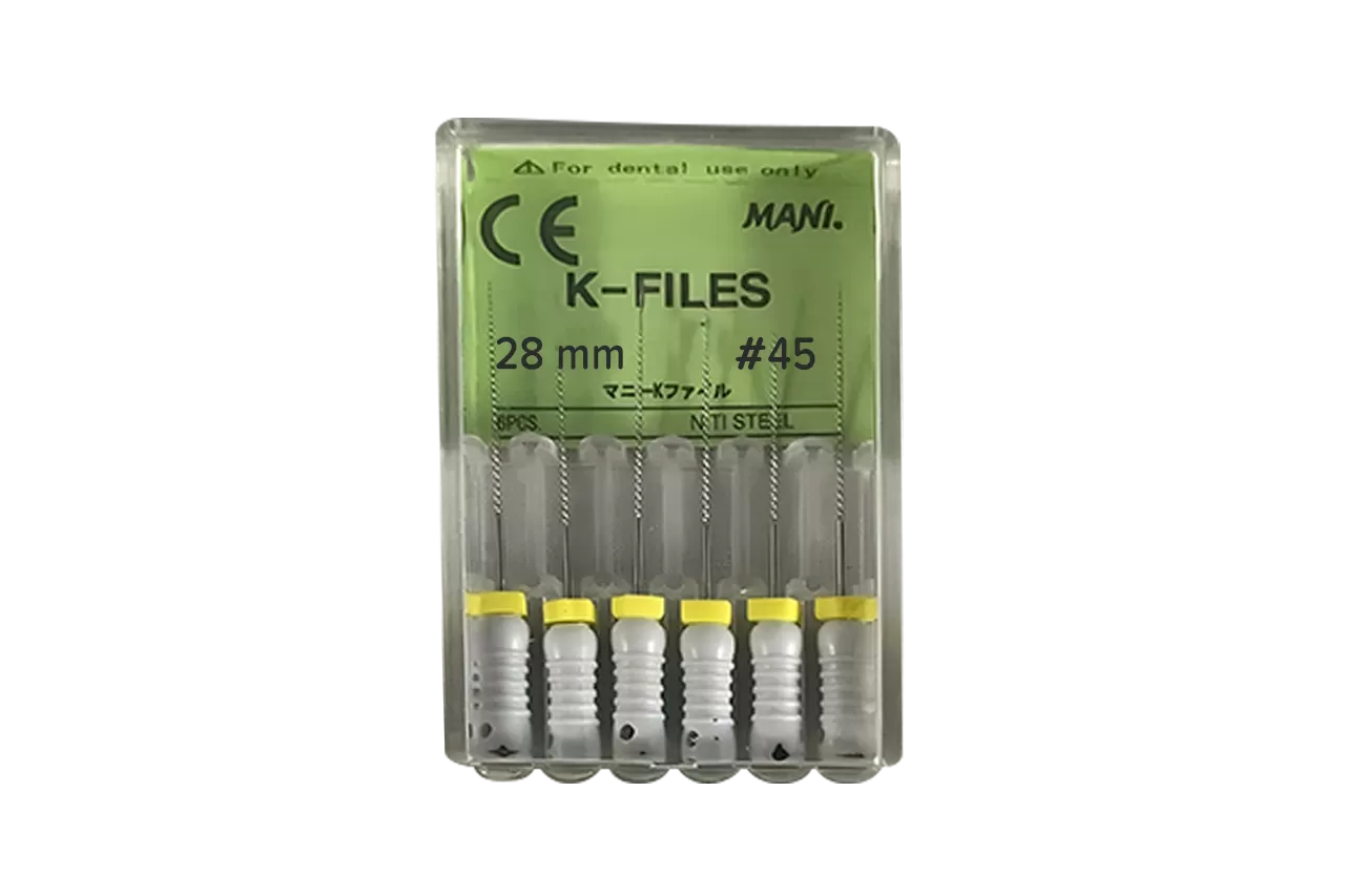 K-Files Mani N45 L28 ручные (6 шт.)