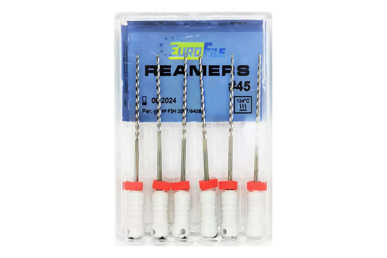 Reamers Eurofile N45 L28 ручной (6 шт.)
