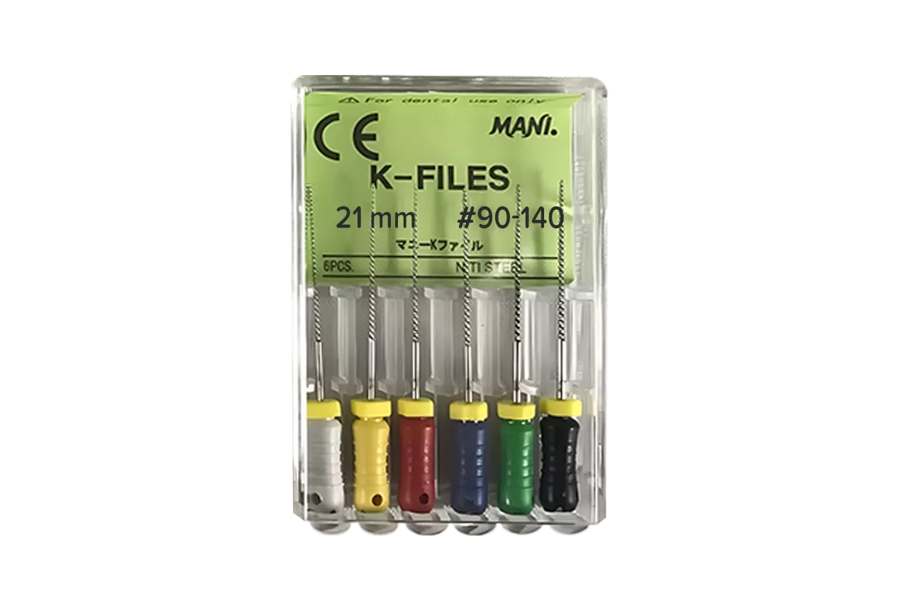 K-Files Mani N90-140 L21 ручные (6 шт.)