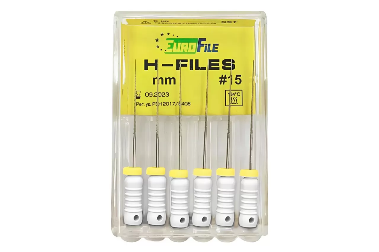 H-Files Еврофайл N15 L31 ручные (6 шт.)