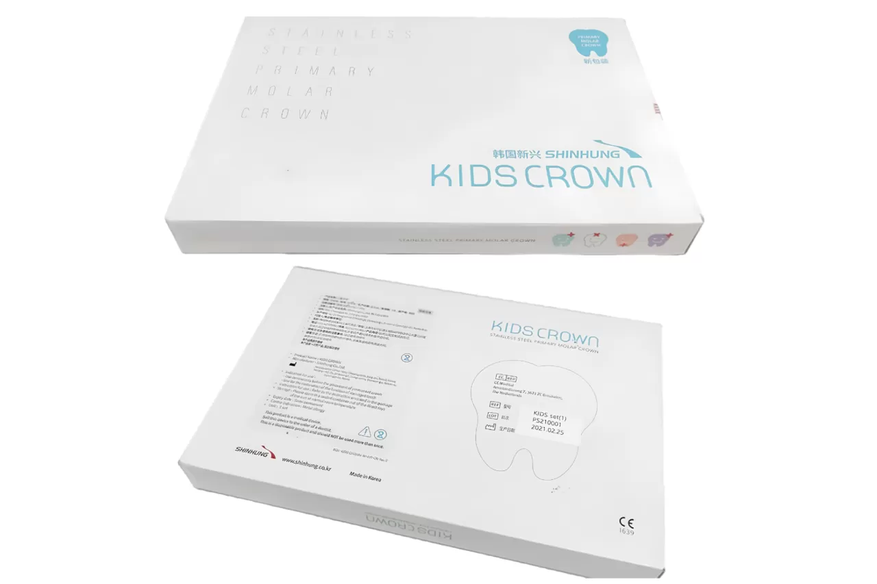Коронки детские Stainless Steel Primary Molar Crowns (48 шт.) (Аналог ND-48)