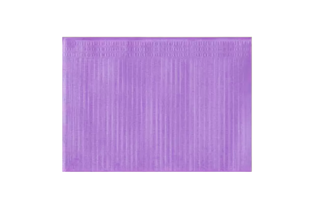 Салфетки нагрудные Euronda Basic 2-сл. лиловые (500 шт.)