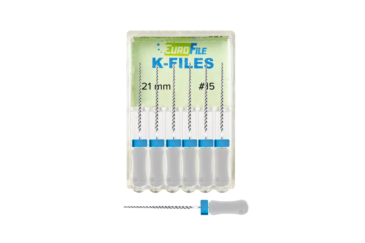 K-Files Еврофайл N15 L21 ручные (6 шт.)