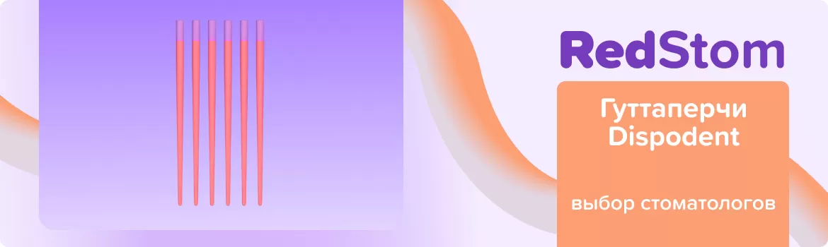 Гуттаперча Dispodent N10 .02