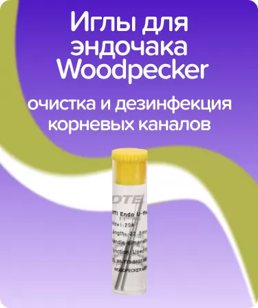 Иглы для эндочака Woodpecker N20