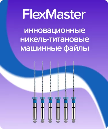 FlexMaster NiTi N30 L25 машинные .02