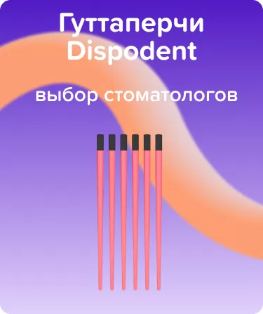 Гуттаперча Dispodent N80 .02