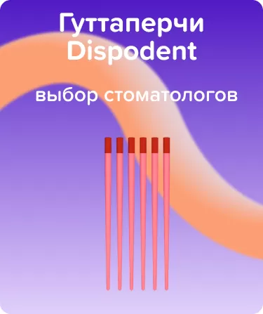 Гуттаперча Dispodent N25 .02