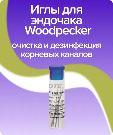 Иглы для эндочака Woodpecker N30