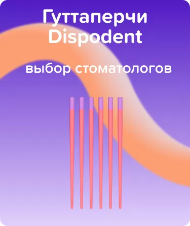 Гуттаперча Dispodent N10 .02