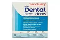 Коффердам Latex Dental Dams, зеленый, тонкий, мята, 152x152 мм, мята (36 шт.)