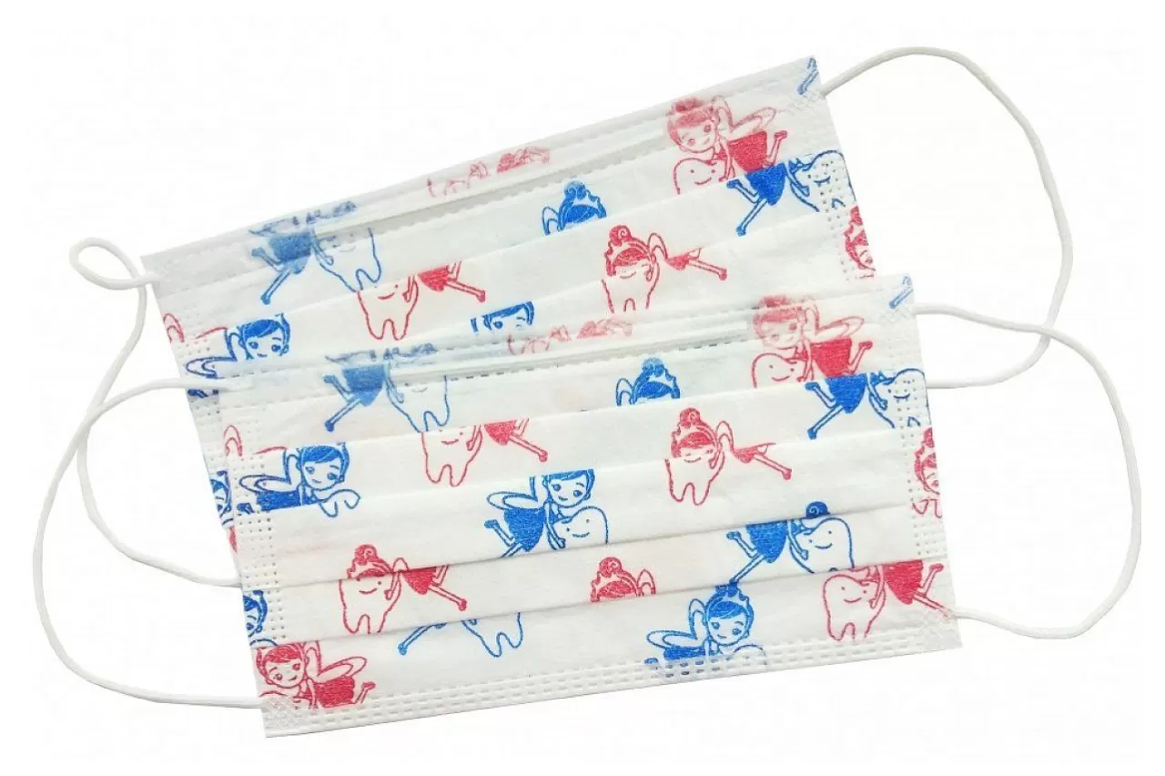 Маски Sense Premium Детский рисунок Феи (50 шт.)