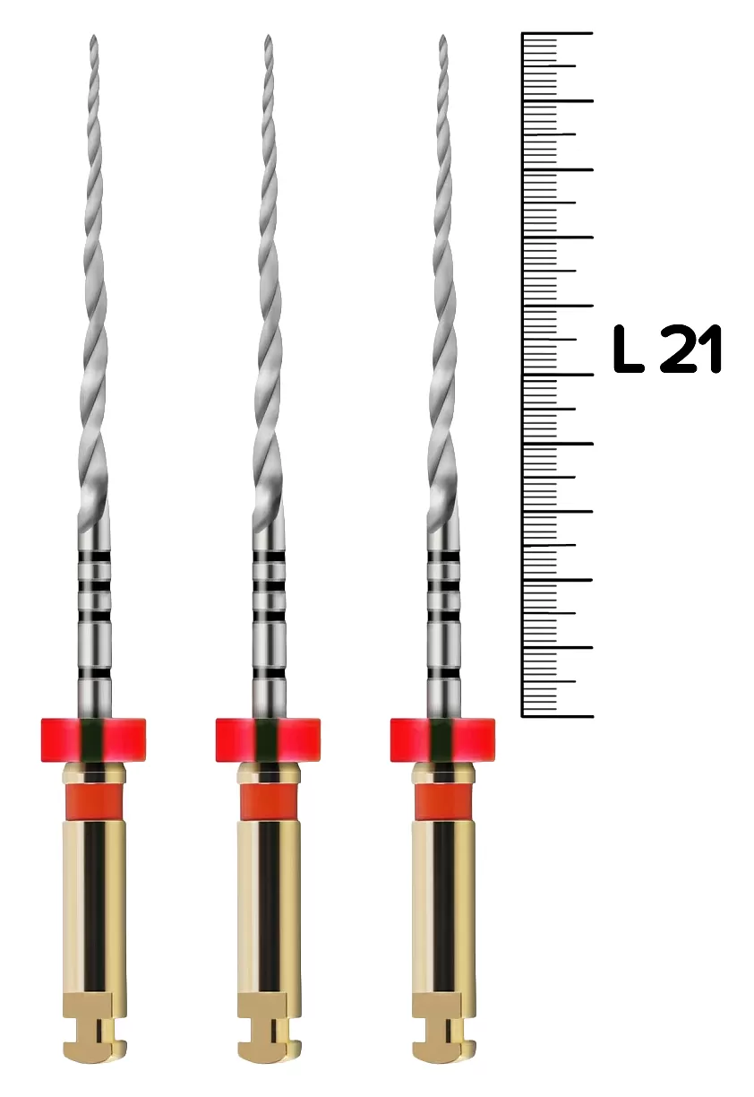 ProTaper Next X2/21 мм машинные (3 шт.)